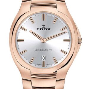 EDOX Les Bémonts Ultra Slim Date Quartz 57004-37R-AIR