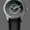Traser Aurora GMT Silver - kůže