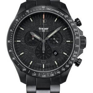 Traser P67 Officer Pro Chronograph Black Ocel