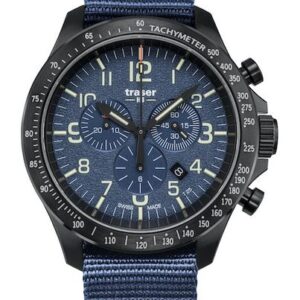 Traser P67 Officer Pro Chronograph Blue Nato