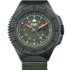 Traser P69 Black Stealth Green Nato