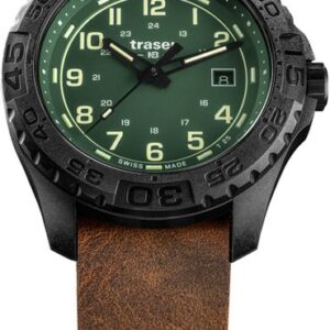 Traser P96 Outdoor Pioneer Evolution Green kůže