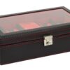 Box na hodinky Friedrich Lederwaren Carbon 32059-2 - Image 2