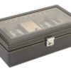 Box na hodinky Friedrich Lederwaren Carbon 32059-3 - Image 2