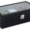 Box na hodinky Friedrich Lederwaren Carbon 32059-5 - Image 2