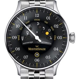 MeisterSinger Astroscope S-AS902Y Limited Edition - Ocelový náramek