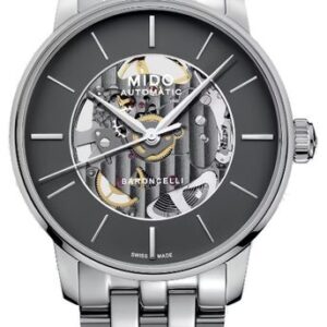 Mido Baroncelli Signature Skeleton Gent M037.436.11.061.00