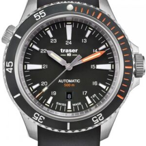 Traser P67 Diver Automatic Black černá pryž