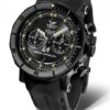 Silikonový řemínek Vostok Europe pro modely Lunochod - černý/lesklá spona - Image 3