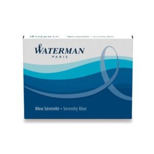 Inkoustové bombičky Waterman standardní - Inkoustové bombičky Waterman standardní modročerné