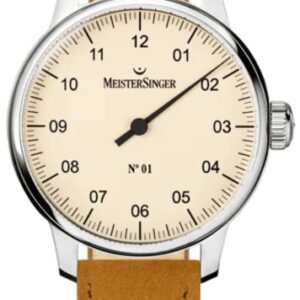 MeisterSinger N°01 AM3303 - Světle hnědý semišový řemínek