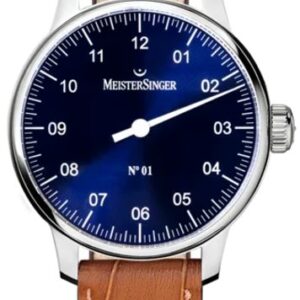 MeisterSinger N°01 AM3308 - Světle hnědý kožený řemínek