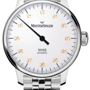 MeisterSinger N°03 AM901G - Ocelový náramek
