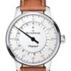 MeisterSinger Perigraph 38mm BM1101G - Semišový řemínek tmavě hnědé barvy - Image 2