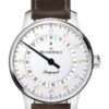 MeisterSinger Perigraph 38mm BM1101G - Semišový řemínek tmavě hnědé barvy - Image 3
