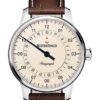 MeisterSinger Perigraph 38mm BM1103 - Semišový řemínek světle hnědé barvy - Image 2