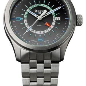 Traser Aurora GMT Silver - ocel
