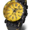 Vostok Europe Energia Rocket Automatic GMT NH34-575C719 - Černý silikonový řemínek - Image 2