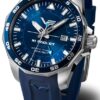 Vostok Europe N-1 Rocket Automatic GMT NH34-225A712S - Bílý silikonový řemínek - Image 3