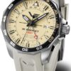 Vostok Europe N-1 Rocket Automatic GMT NH34-225A713S - Pískový-khaki silikonový řemínek - Image 2