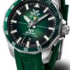 Vostok Europe N-1 Rocket Automatic Line NH35-225A710S - Zelený silikonový řemínek - Image 2