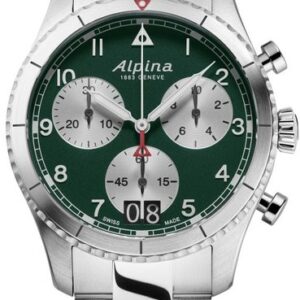 Alpina Startimer Pilot Quartz Chronograph Big Date AL-372GRS4S26B