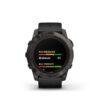 Garmin Fēnix 7X Pro Sapphire Solar Edition Carbon Gray DLC Titanium / Black Band - 010-02778-11 - Image 3