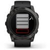 Garmin Epix™ Pro 47mm (Gen 2) Sapphire Edition Carbon Gray DLC Titanium / Black Leather Band - 010-02803-30 - Image 3