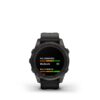 Garmin Fēnix 7S Pro Sapphire Solar Edition Carbon Gray DLC Titanium / Black Band - 010-02776-11 - Image 2