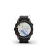 Garmin Fēnix 7S Pro Sapphire Solar Edition Carbon Gray DLC Titanium / Black Band - 010-02776-11 - Image 3