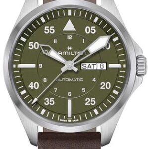 Hamilton Khaki Aviation Pilot Day Date Auto H64635560