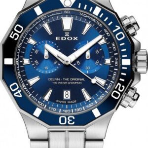 EDOX Delfin Quartz Chronograph 10112-3BUM-BUIN