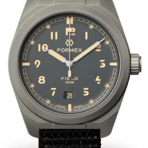 Formex Field Automatic Ash Grey Nylon-Velcro Black Strap 0660.1.6543.121