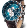 Vostok Europe Lunochod-2 Multifuncional Line YM86-620A636 - Modrý silikonový řemínek - Image 3