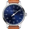 MeisterSinger N°03 38mm BM9908 - Světle hnědý vintage řemínek - Image 2
