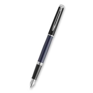 Plnicí pero Waterman Hémisphère Colour Blocking Black & Blue CT 1507/199284 - hrot F (slabý)