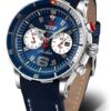 Vostok Europe Anchar Submarine Chrono Line 6S21-510A583 - Bílý silikonový řemínek - Image 3