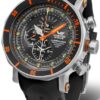 Vostok Europe Lunochod-2 Multifuncional Line YM86/620A506 - Černý silikonový řemínek - Image 2