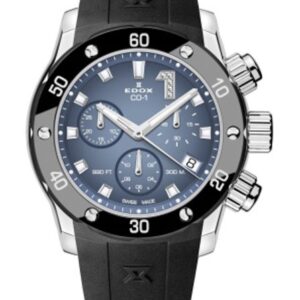 EDOX CO-1 Chronolady Quartz Chronograph 10255-3CA-BUIDN