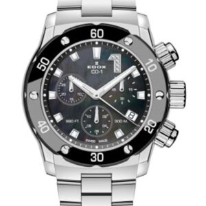 EDOX CO-1 Chronolady Quartz Chronograph 10255-3M-NANDN