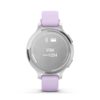 Garmin Lily® 2 Active Silver / Purple Jasmine Silicone Band 010-02891-01 - Image 2
