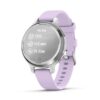 Garmin Lily® 2 Active Silver / Purple Jasmine Silicone Band 010-02891-01 - Image 3