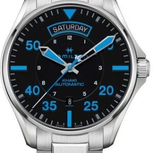 Hamilton Khaki Aviation Pilot Day Date Air Zermatt Auto H64625131