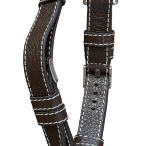 Kožený řemínek Biatec | Tmavěhnědý Navigator z bůvolí kůže - 20 mm