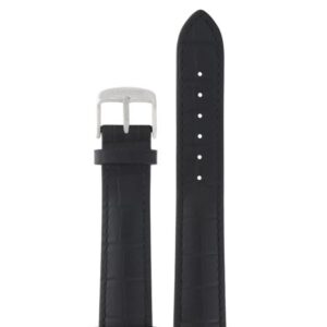 Kožený řemínek Junkers XL 20mm - černý/croco