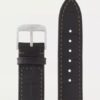 Kožený řemínek Junkers XL 20mm - tmavě hnědý/croco - Image 2
