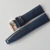 Kožený řemínek Vostok Europe Croco pro GAZ 14 Limousine 6S21-565B596 - 23 mm/modrý/zlatá spona - Image 3