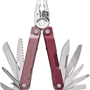 MultiTool Leatherman Rebar Heathered Cranberry 833317