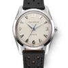 Nivada Grenchen Antarctic 35 mm - Eggshell White Luminova - Black Racing Strap - Image 3