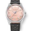 Nivada Grenchen Antarctic 35 mm Salmon - Brown Racing Strap - Image 3